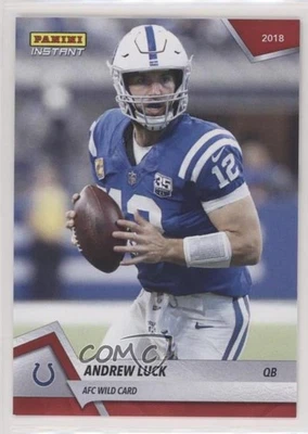 Comodín Panini Instant NFL AFC 2018/82 Andrew Luck #313 0w0 Foto 1 de 3