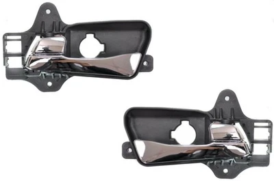fits 2009 to 2012 Hyundai Elantra Interior Door Handle Front Left Right Chrome Foto 1 de 2