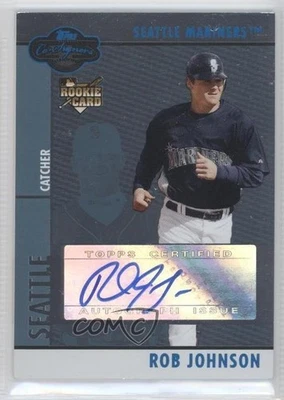 2008 Topps Co-Signers Rookie Auto Silver Blue /300 Rob Johnson #112 Auto - Image 1 of 2