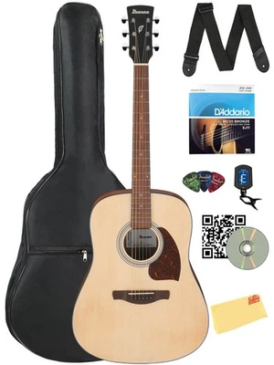 Guitarra Acústica Ibanez PF50 PF Performance Dreadnought - Poro Abierto Natural con Gi Foto 1 de 4