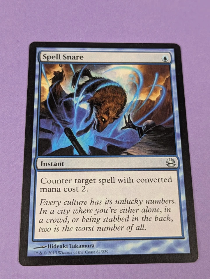 MTG Magic: Modern Masters: Spell Snare #64/229 Uncommon - NM - Image 1 of 2