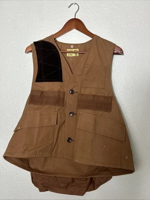 Vintage 1960’s Nesco Hunting Apparel Canvas Shooting Vest Men’s Medium Japan - Image 1 of 4