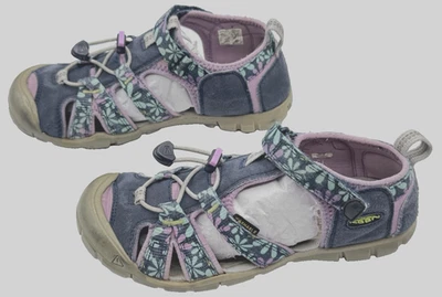 Сандалии для водных походов Keen Big Kids для девочек размер 2 США фиолетовые - Изображение 1 из 4