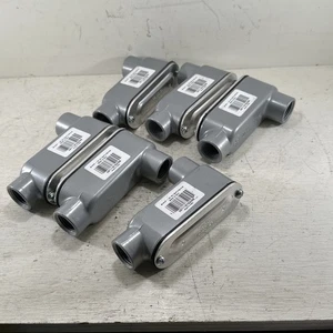 LOTE DE 6 BWF #E121488 600-CGV CONJUNTO DE CARROCERÍA DE CONDUCTO 1/2” LB 4,35 CU. IN Vol. - Imagen 1 de 8