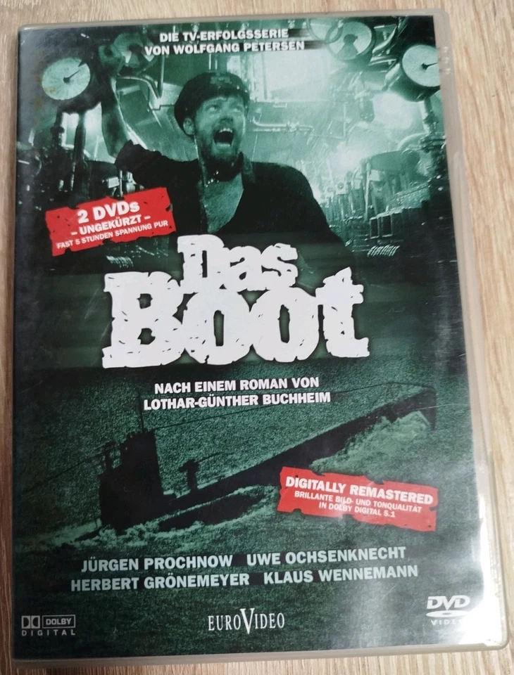 Das Boot - Die Fernsehserie [2 DVDs] von Wolfgang Petersen | DVD | Zustand neu - Bild 1 von 3