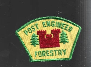 Patch US Army Post Engineer Forrestry Corps of Engineers - Foto 1 di 1