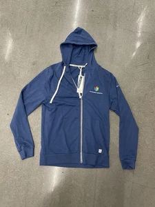 Sudadera con Capucha Marine Layer GOOGLE Engineer Logo Cremallera TOTALMENTE NUEVA con Etiquetas Azul M $108 Pequeña - Imagen 1 de 6