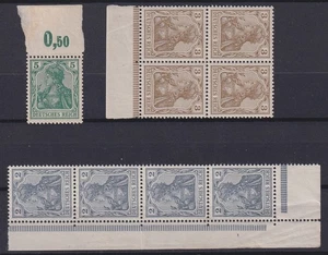 76194) Lote Bordes Germania Sin Marca de Agua MNH. - Imagen 1 de 1