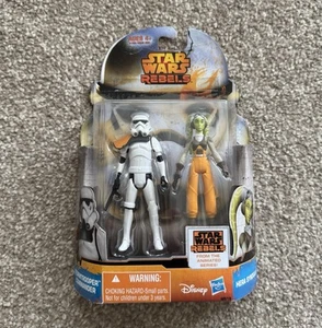 Star Wars Rebels Hera Syndulla & Stormtrooper Commander Mission Series MS19 Rare - Bild 1 von 3