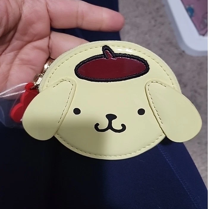 Sanrio Pompompurin Yellow Dog Coin Purse Pouch Cute Kawaii Accessory - Image 1 of 1