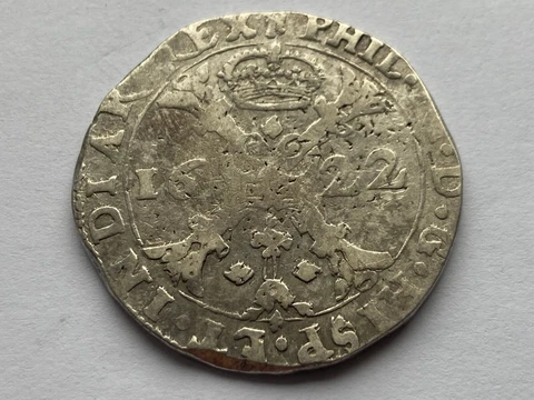 Spanish Netherlands: 1622 Tourne 1 Patagon Cover