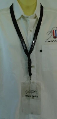 AJ Foyt Racing Credential Ticket Holder & Lanyard Sebastien Bourdais D. Kellett - Image 1 of 4
