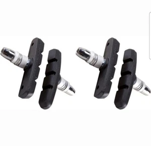 2 PAIRS V BRAKE BLOCKS CYCLE BIKE MTB MOUNTAIN BIKE BRAKE BLOCKS PADS 70MM NEW - Picture 1 of 8