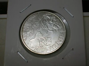 FRANCE / 2012 - 10 EURO / MIDI-PYRÉNÉES / SILVER COIN - Picture 1 of 2