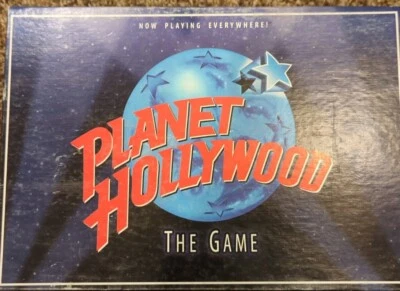 Planet Hollywood the Game of Movie Trivia Milton Bradley 1997 Vintage - Image 1 of 4