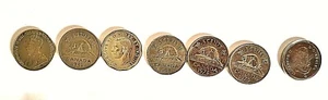7 x 5 Cent Kanadische Münzen. 1929 bis 2012 - Bild 1 von 3