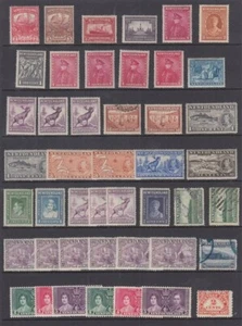 CANADA NEWFOUNDLAND 1919/1947 SELECTION (x45) MINT & USED (ID:275/D63330) - Picture 1 of 1