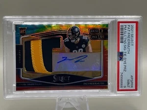 2021 Select Prime Selections Patch Auto-Pat Freiermuth (Tie Dye Prizm /25) PSA 9 - Bild 1 von 2