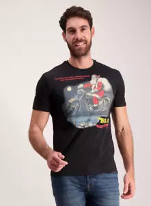 BSA Christmas Santa Motorbike Small TU T-Shirt Rider Santa Gift Dad Biker - Picture 1 of 4