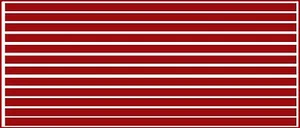 3/16 INCH (.1875) VINYL PEEL STICK RACING STRIPES STRIPE DARK RED DECALS - Picture 1 of 2