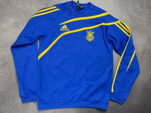Ukraine Adidas Training Top Football Shirt Soccer Jersey size S - Picture 1 of 5