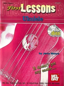 ERSTE LEKTIONEN UKULELE von JERRY MOORE - METHODENBUCH & CD - BRANDNEU! - Bild 1 von 3
