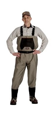 Caddis Men's Taupe Affordable Breathable Stocking Foot Wader X-Large - Image 1 of 3