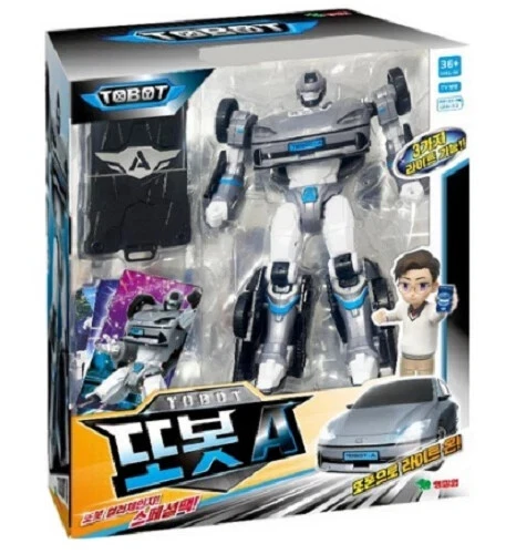 Figura de acción Tobot A Special Pack Transformer Robot Luz LED / Corea Foto 1 de 4