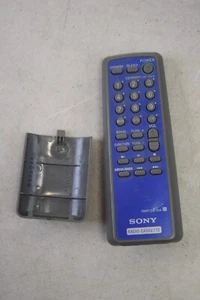 Genuine Sony RMT-CE75A Remote Control (Blue) For CD Radio Cassette CFD-E75 - Picture 1 of 3