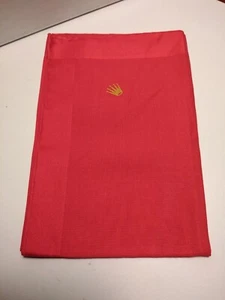 Vintage ROLEX Handkerchief Pañuelo Taschentuch Fazzoletto Mouchoir Mocador RED - Imagen 1 de 7