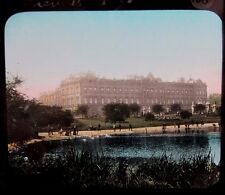 1890s BUCKINGHAM PALACE ~ London Victorian Glass Lantern Photo Slide
