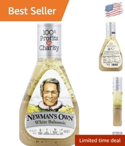 Refreshing 6-Pack of Newman's Own White Balsamic Vinaigrette, 16 oz Bottles - Picture 1 of 10
