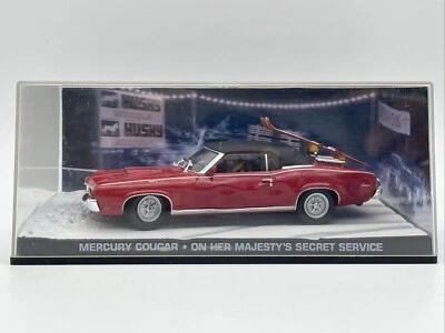 Mercury Cougar Au Service Secret De Sa Majesté James Bond 1/43 - Photo 1/2