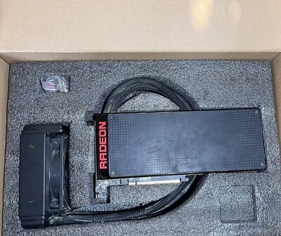 XFX RADEON PRO DUO, 8192MB HBM Watercooled Graphics Card Rare Collectors - Image 1 of 4