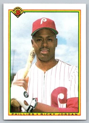 1990 Bowman - Ricky Jordan #156 - Image 1 of 2