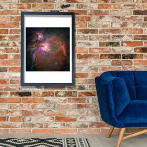 Hubble Teleskop - Orion Nebel Raum Wand Kunst Poster gedruckt - Bild 1 von 12