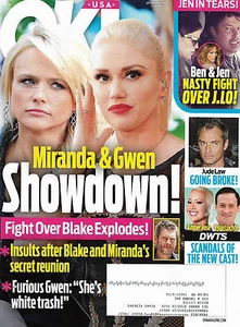 OK! Magazine September 19 2016 Miranda Lambert Gwen Stefani Jude Law Emily Blunt - Picture 1 of 5