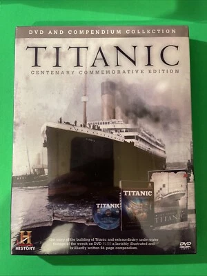 Titanic: Centenary Commemorative Edition DVD & 64 page Compendium  New/Sealed - Image 1 of 3