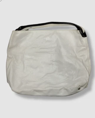 Bolso Cartera Abro de Cuero Blanco para Mujer $105 Foto 1 de 4