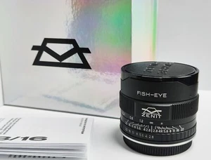 KMZ MC Zenitar-C f/2.8 16mm Super Wide Fish-Eye Canon EF Mount Lens - Picture 1 of 13