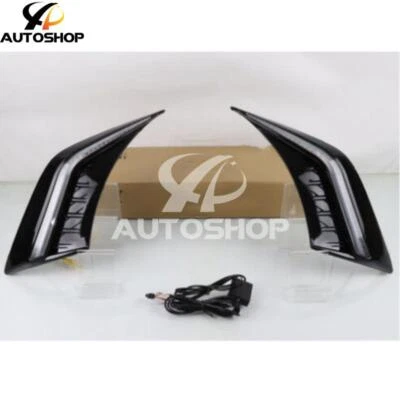 Luz de circulación diurna LED DRL luz antiniebla giratoria para Lexus ES350 ES300h ES 19-2022 Foto 1 de 4