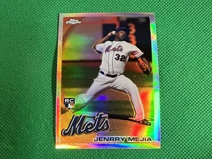 2010 Topps rifrattori cromati #200 Jenrry Mejia New York Mets - Foto 1 di 1