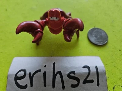 Figura PVC Cangrejo Sebastián Sirenita Disney De Colección - Juguete para Decoración de Pasteles NUEVO Foto 1 de 3