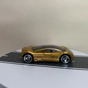 1997 Hot Wheels Treasure Hunt Series Blue Card #588 Audi Avus Quattro Gold SB NM - Picture 1 of 14