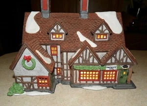 Department 56 Heritage Village Collection Dickens Series ASHBURY INN #5555-7 - Picture 1 of 11
