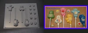 Molde de jabón de caramelo de chocolate OSOS CUIDADORES con vientres - Imagen 1 de 1