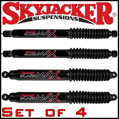 Amortecedores dianteiros traseiros Skyjacker Black MAX 01-10 Sierra 2500 3500 HD com elevação de 5-6" - Imagem 1 de 4