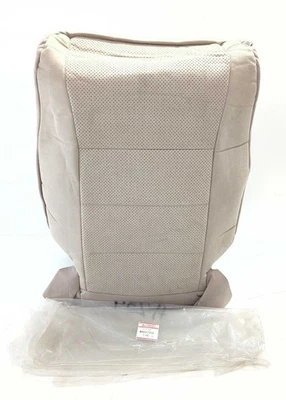 Nueva cubierta de asiento superior delantera OEM Mitsubishi tela tostada izquierda 2003-2004 Montero XLS Foto 1 de 4