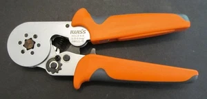 IWISS HSC8 6-6 Wire Ferrule Crimping Tool - Hex Profile, for AWG 23-10 - Picture 1 of 6