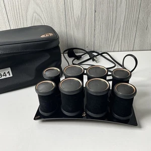 T3 Hot Rollers Luxe Volumizing Premium Curler Set 73709 8 pezzi NO CLIPS - Foto 1 di 6